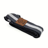 Multifunctional Yoga Mat Leather Label Strap - Yoga and Pilates Stretch Strap, Perfect for Fitness and Training