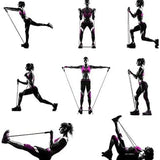 Resistance Bands with Handles – Home Gym Strength Training Set for Women & Men