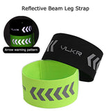 Outdoor Cycling Reflective Leg Rings  Arm Ankle Leg Safety Bands for Cycling Adjustable for Night Running Cycling Walking