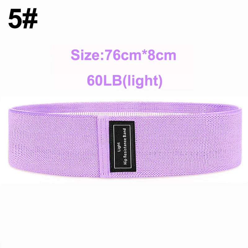 COYOCO Pull Strap Set Fabric Booty Bands Hip Circle Elastic Fitness Expander for Home Workouts Glute Legs Strength Training