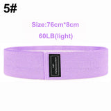 COYOCO Pull Strap Set Fabric Booty Bands Hip Circle Elastic Fitness Expander for Home Workouts Glute Legs Strength Training