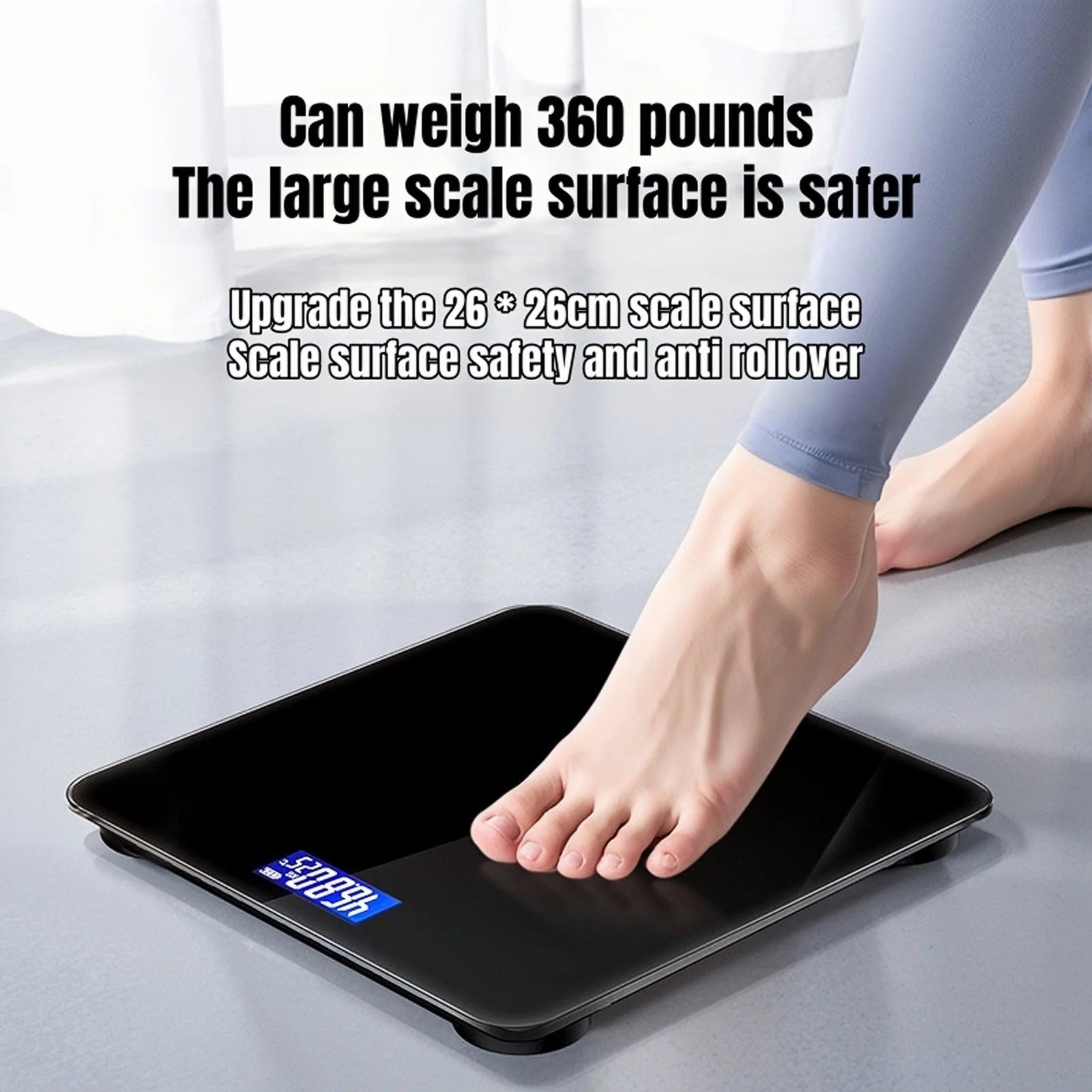 USB intelligent precise body fat scale, human body composition analyzer, Bluetooth compatible smartphone application