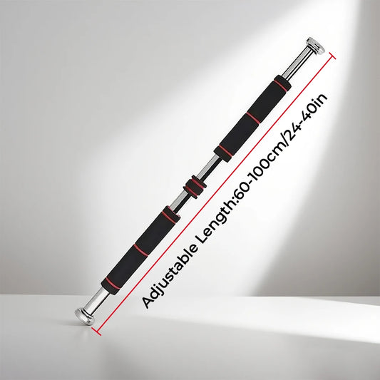 Home Fitness Horizontal Bar Pull-Up Device, a Special Fitness Equipment Designed for Fitness, with Adjustable Length Ranging from 60cm to 100cm Inches, Suitable for Individuals Performing Strength Training to Strengthen Their