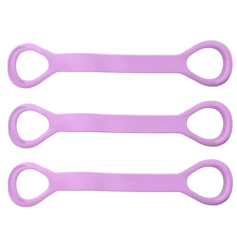 8-shaped Fitness Resistance Band Sports Workout Elastic Band Home Fitness Rubber Pull Rope Yoga Training Exercise Gym Equipment