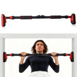 Door Horizontal Bars 90-120cm Adjustable Pull Up Bars Weight Bearing 400kg Non Perforated Indoor Wall Horizontal Bar with Locking Mechanism Upper Body Workout Bar for Home Gym Fitness