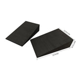 1Pair 15x12x5cm for Yoga Block Squat Yoga Stretching Inclined Board Wedge Slant Board, Calf Stretcher, Balance Pad Foam Wedge