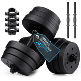 Adjustable Dumbbell Set, 20kg Dumbbell, Home Gym Weights
