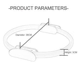 Pilates Ring Elastic Yoga Fitness Circle Home Gym Resistance Exercise Tool for Women Yoga Pilates Ring YJQ01