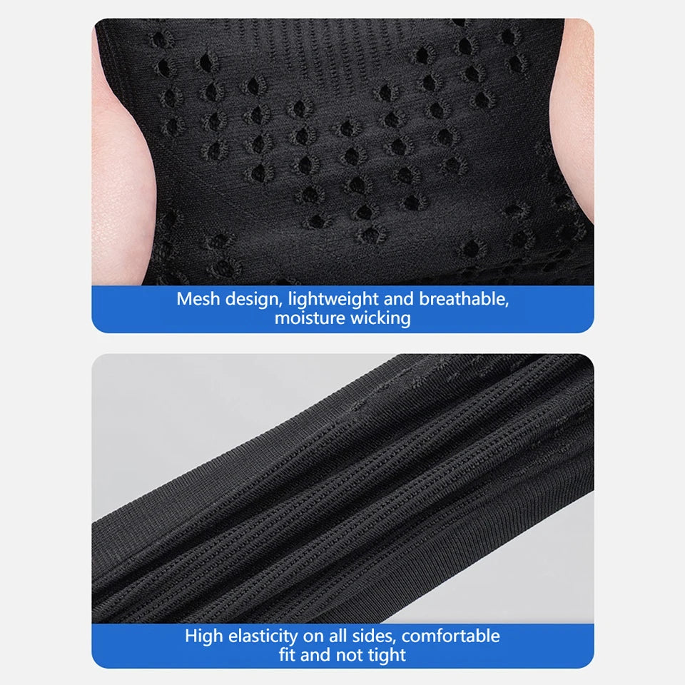 LOOGDEEL Sports Waist Bag Breathable Belt Bag Pocket Seamless Invisible Elastic Multifunction Phone Fitness Running Lightweight