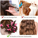 Flexible No Heat Hair Curlers: Night Sleep Foam Overnight Sleeping Hair Rollers for Women-DIY Sponge Hair Styling Rollers Tools