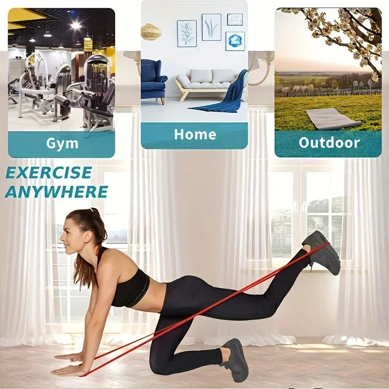 Resistance Bands Set Pull Up Assistance Bands Exercise Bands For Men and Women Home Fitness Body Stretching Strength Training