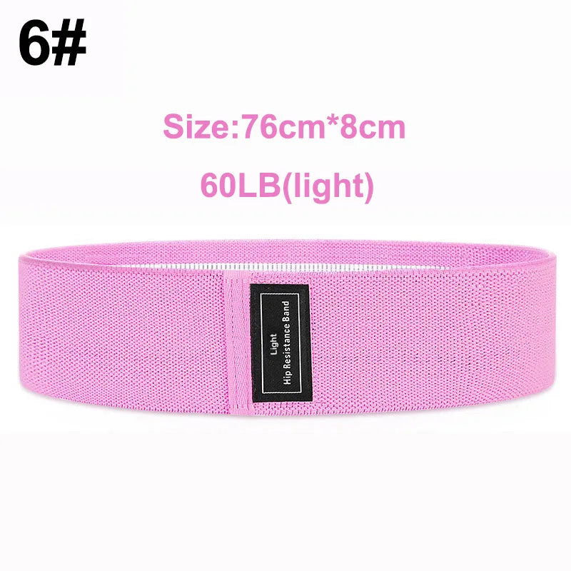 COYOCO Pull Strap Set Fabric Booty Bands Hip Circle Elastic Fitness Expander for Home Workouts Glute Legs Strength Training