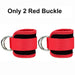 Only 2 Red Buckle