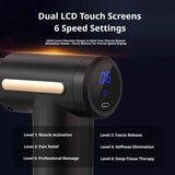 Professional Electric Muscle Massager Fascia Gun Mini Pocket Device Low Noise Neck Massager for Fitness And Muscle Relaxation