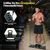 Push-up Handles Push-ups Board Push-up Up Board Chest Trainer Men Fitness Equipment Home Calisthenics Equipment Fitness accessories Push-up Board with Counting Timer Function