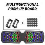 Portable Multifunctional Push-up Board - Fitness and Muscle Training Device Home Workout Set Foldable Push Up Bar Resistance
