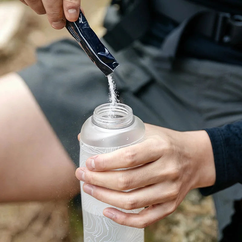 Naturehike 250ml 500ml TPU Soft Water Flask Portable Collapsible Hydration Bladder for Trail Running Hiking Cycling Marathon