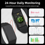 LIGE New GPS Sports Smart Bracelet Men AI Healthy Blood Pressure Fitness Tracker Pedometer Call Reminder Smartwatch Band Women