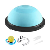 Balance Ball with Resistance Bands and Pump,Fitness,Core Training,Anti Slip Half Exercise Ball Balance Training for Gymnastic