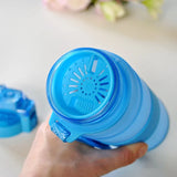 ZORRI BPA Free 400/500/700/1000ml Sports Water Bottle Portable Anti-fall Leakproof Protein Shaker Bottle Bicycle Gym Bottles Hot