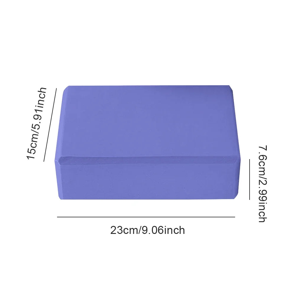 EVA Yoga Block Non-Slip Yoga Balance Bricks Moisture-Proof High Density Yoga Blocks Body Shaping Yoga Blocks for Yoga Pilates