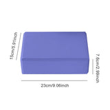 EVA Yoga Block Non-Slip Yoga Balance Bricks Moisture-Proof High Density Yoga Blocks Body Shaping Yoga Blocks for Yoga Pilates