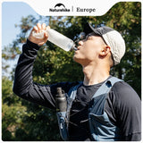 Naturehike 250ml 500ml TPU Soft Water Flask Portable Collapsible Hydration Bladder for Trail Running Hiking Cycling Marathon