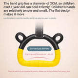 Kids Horizontal Bar with Gymnastic Rings Adjustable Hanging Straps for Indoor Pull-Up Hammock Play Children Fitness Strength Tra