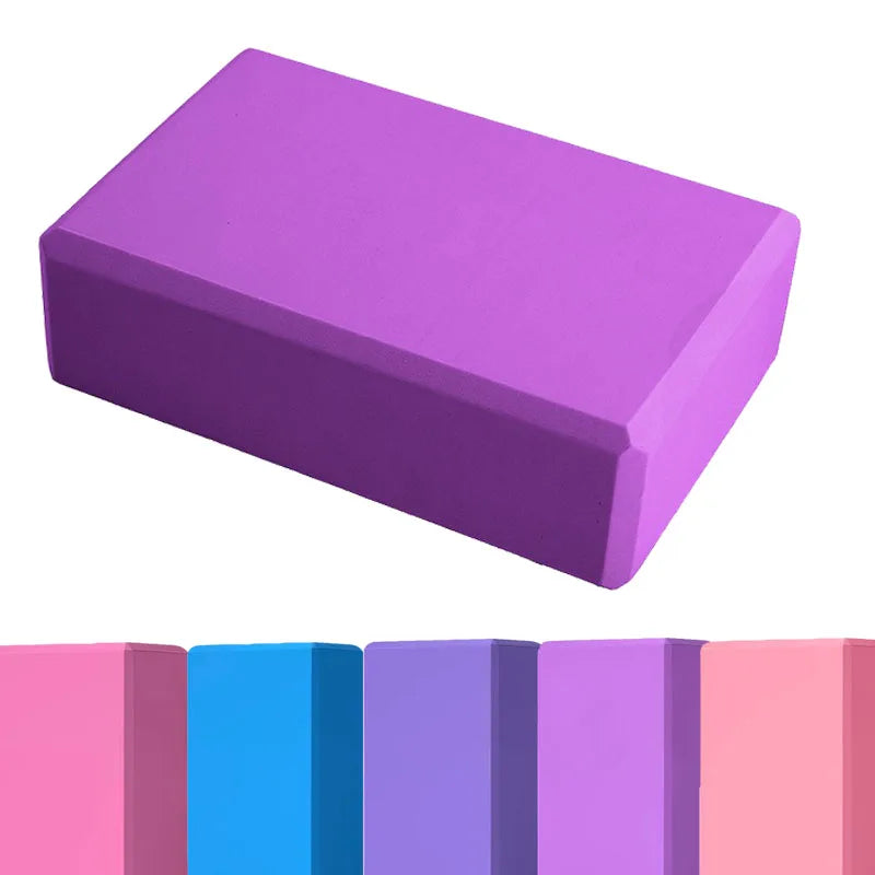 New 2PCS Yoga Building Blocks Cubes Pilates Bricks Reinforcement Mats Exercise Home Sports Supplies Exercise Eva YJZ01