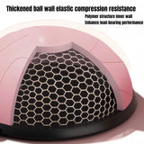 47cm/58cm Yoga Balance Ball Strong Half Home Gym Fitness Ball Explosion-Proof Pilates Fitball Wave Speed Ball