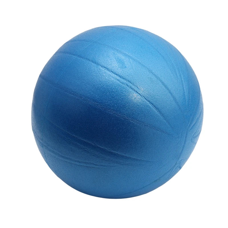 25cm Inflatable Yoga Ball Multi-purpose Sports Fitness Pilates Ball Practical Balance Gym Pump Yoga Training Balloon