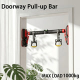 Adjustable Telescopic Door Pull Up Bar, Non-Slip, for Home & Gym Strength Training, Durable Fitness Equipment for Men and Women