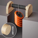 Push-up Stand Wood Pushup Bars Exercise Non-Slip Parallettes Handle Stands Calisthenics Fitness Equipment Home Strength Training