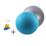 65cm Balance Ball Chair for Office & Home  Washable Cotton Cover Ergonomic Exercise Ball for Posture Back Relief Yoga Ball Chair