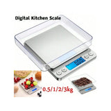 LCD Digital Jewelry Scale 3kg 0.1g/500g 0.01g Smart Precision Electronic Pocket Portable Kitchen Food Scales Gram Weight Balance