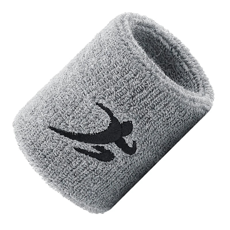Fashion Working Out Wristbands Wrist Sweatbands Sweat Bands Soft Cotton Stretchy Wrist Bands Terrys Cloth for Gym Sports G99D