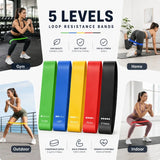 Resistance Bands Set Gym Equipment for Home Fitness Elastic Bands Strength Agility Training Equipment Handy Gym Workout Boxing