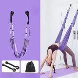 Home Fitness Equipment Yoga Backbend Inverted Tension Rope Hanging Door Yoga Stretching Strap Artifact Aerial Yoga Sling Rope