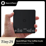 SearchPean/SongBean Tiny2S/Tiny3C Espresso Coffee Kitchen Scale Mini Smart Timer USB 2kg/0.1g Send Pad Man Woman Gift