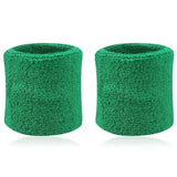 2Pcs Wrist Sweatband Tennis Sports Wristband Volleyball Gym Elastic Brace Support Sweat Band Towel Bracelet Quick Dry Sweatband