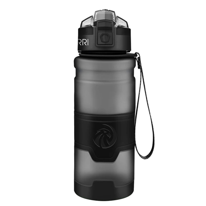 ZORRI BPA Free 400/500/700/1000ml Sports Water Bottle Portable Anti-fall Leakproof Protein Shaker Bottle Bicycle Gym Bottles Hot