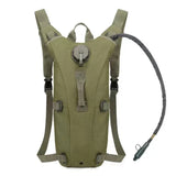 Tactical Water Hydration Pack - Military Class Camel Backpack with 3L Leakproof Water Bladder for Running, Jogging, Cycling