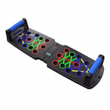 Foldable Push Up Board Chest Abs Core Training Equipment Portable Home Gym Fitness