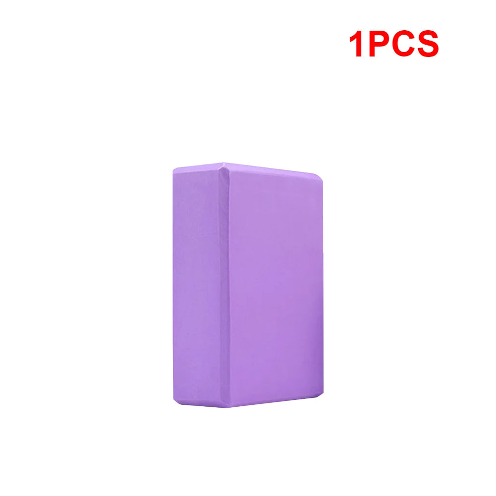 1-5PCS EVA Yoga Building Blocks Cubes Reinforcement Mats Sports Pilates Bricks Exercise Home Exercise Fitness Blocks for Yoga