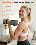 FEIERDUN Adjustable Dumbbell 2/4/6/8/10 lbs, 5-in-1 Set, Quick Adjust, Double Lock, for Home Gym