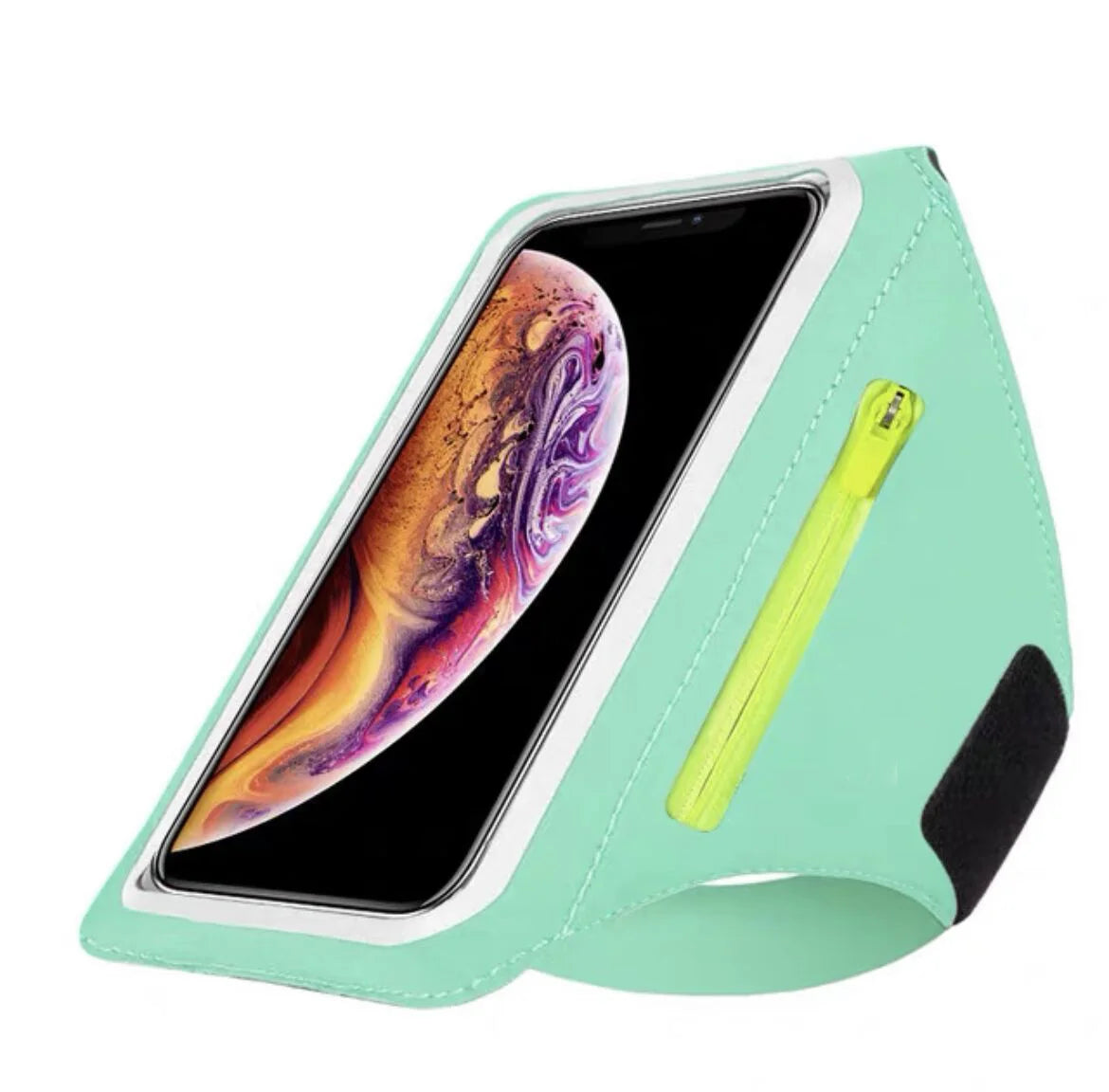 Running Armband for iPhone 17 16 15 14 13 Samsung S26 S25 S24 S23 with Card Slot Key Pockets Sports Arm Bands Cell Phone Holder