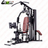 148LB Multifunctional Home Gym Full Body Workout Equipment Cable Pulley System Strength Training Fitness Exercise Machine Set