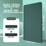 15/20mm Thick NBR Yoga Mat Moisture-proof Outdoor Non-Slip Durable Camping Picnic Mat Exercise Gym Fitness Workout