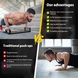DayPlus Push-up Board Set Portable Multifunctional Push-up Bar Foldable Fitness Equipment For Chest Abdomen Arms/Back Training
