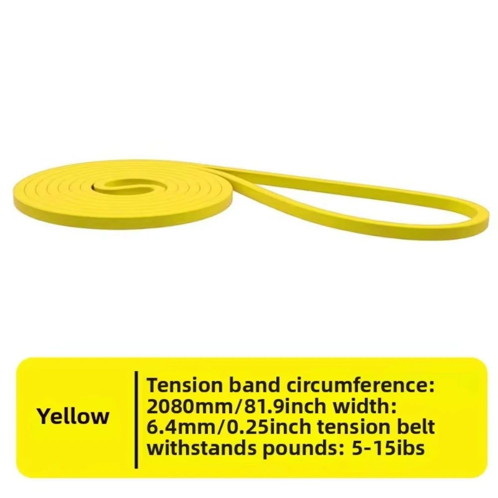 Fitness Rubber Resistance Bands Set Heavy Duty Pull Up Band Yoga Workout Strength Training Elastic Bands Loop Expander Equipment